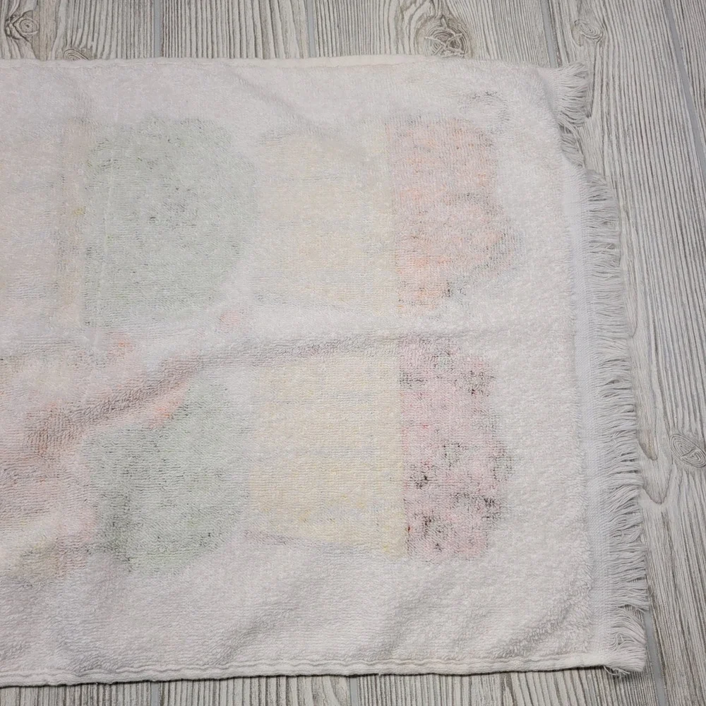 Lot 2 Screen Prints Sayco Kitchen Towel Vegetable Basket Fruit Jelly Jam MCM VTG